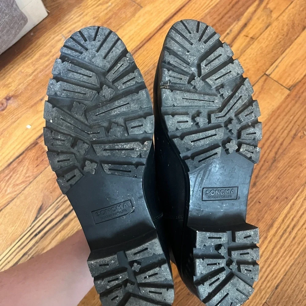 Sonoma Black Rugged Sole Footwear